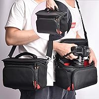 Amazon.co.jp: FOSOTO 大型 一眼レフカメラバッグ ショルダー カメラ